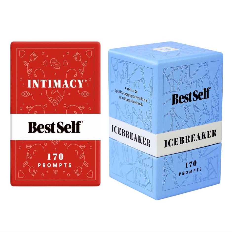 BestSelf Conversation Bundle Icebreaker + Intimacy Card Decks
