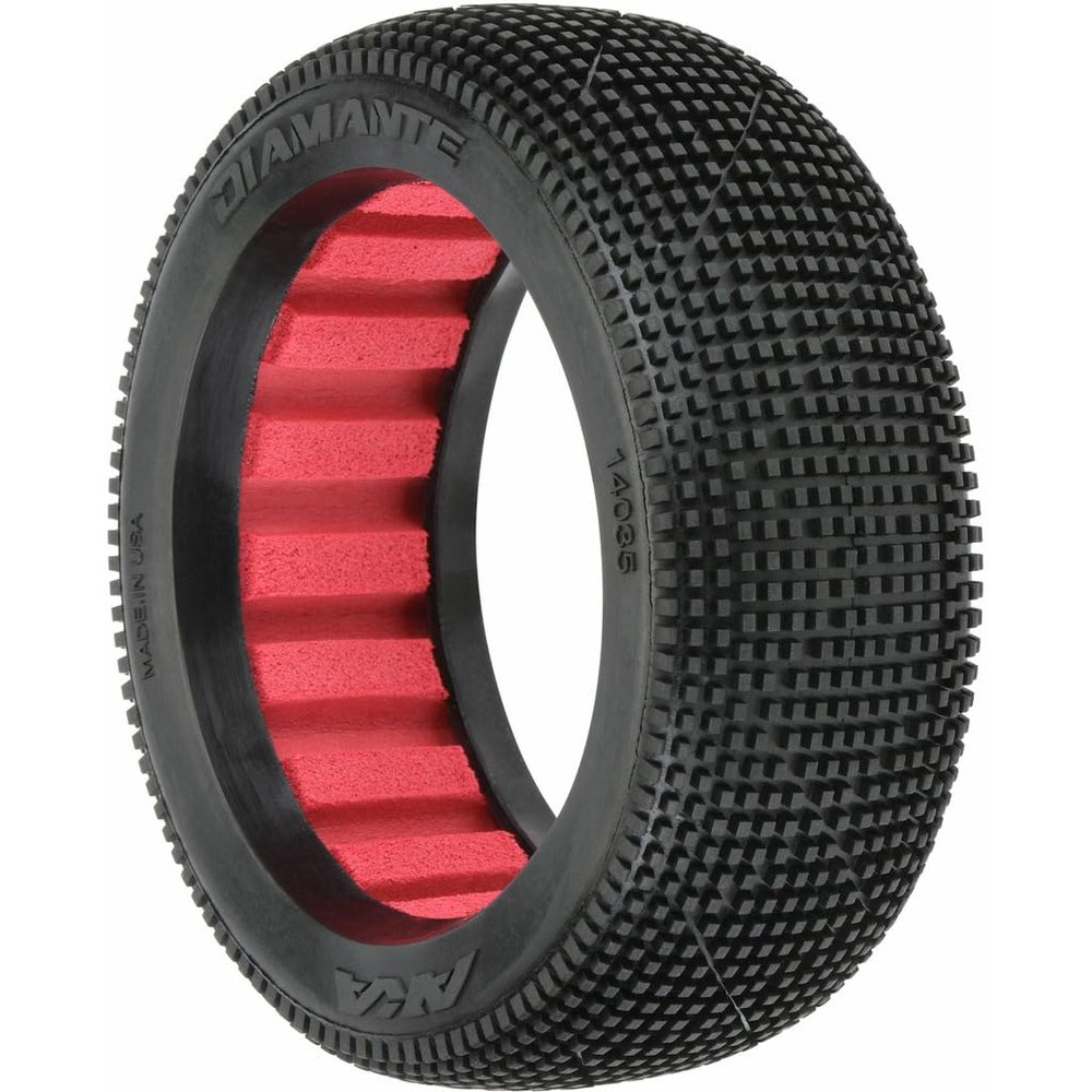 AKA Products INC. 1/8 Diamante Soft F/R Off-Road Buggy Tires 2 AKA14035SR RC Tire
