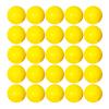 harayaa 25 Pieces Bingo Ball Set Numbered Bingo Balls Raffle Balls Calling Balls PP Material Suitable for Birthday Party Office Game Lottery Machine Club, Yellow view 1