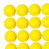 harayaa 25 Pieces Bingo Ball Set Numbered Bingo Balls Raffle Balls Calling Balls PP Material Suitable for Birthday Party Office Game Lottery Machine Club, Yellow view 2