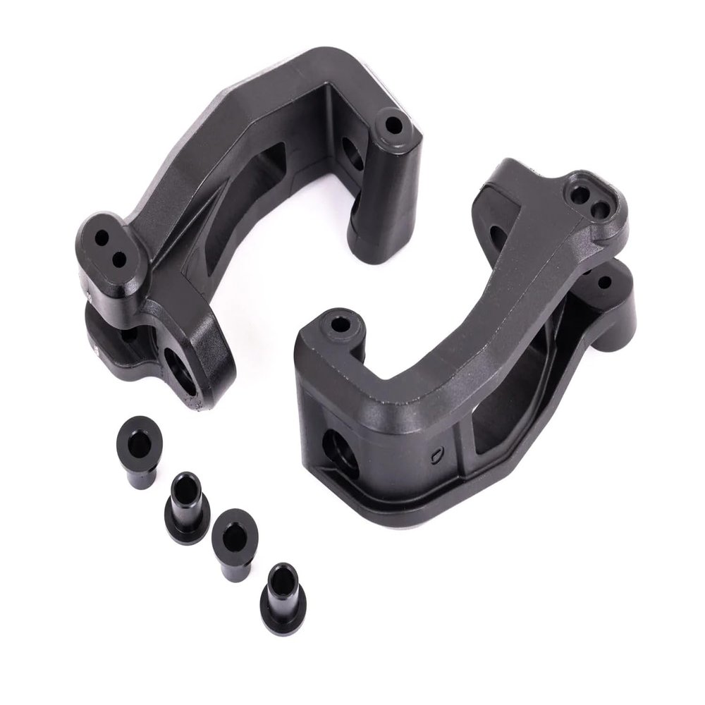Traxxas 9532 Caster Blocks (C-Hub), Left & Right/ Kingpin Bushings (4)