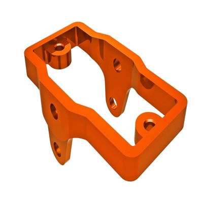 Traxxas Servo mount, 6061-T6 aluminum Orange-anodized