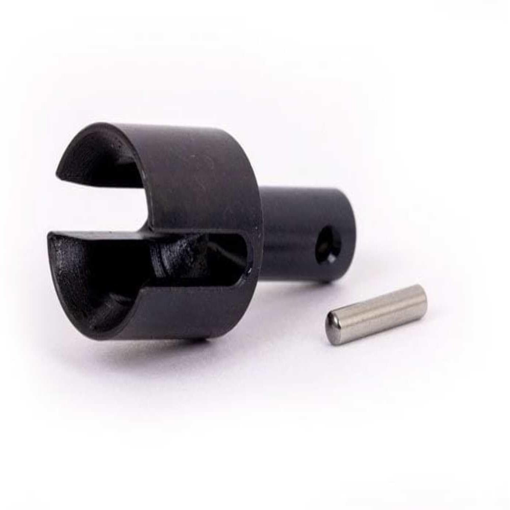 Traxxas 9586 Differential Output Cup, Center (Hardened Steel)/ 2.5x12mm Pins