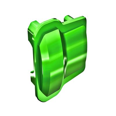 Traxxas 9787-GRN Axle Cover, 6061-T6 Aluminum (Green-Anodized) (2)