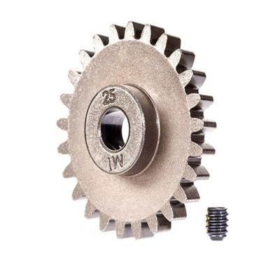 Traxxas 6492X Gear, 25-T Pinion (1.0 Metric Pitch) (Fits 5mm shaft)/ Set Screw