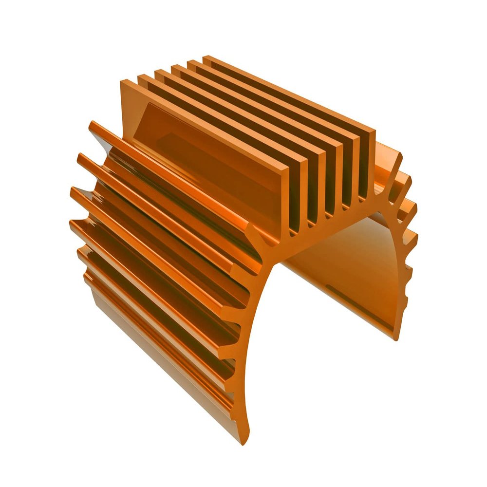 Traxxas 9793-ORNG Engine Radiator Titan 180 Anodised Orange Trx-4 m