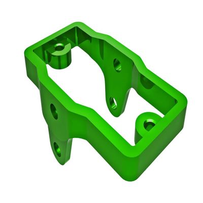Traxxas Servo mount, 6061-T6 aluminum Green-anodized