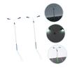 2Pcs Miniature Street Lights for Landscaping and Diorama Durable Road Lamp Model for Sand Table Decoration and Mini House Garden Ornament view 4