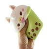 1 Large Alpaca 6" Animal Drinking Bubble Drink Cute Micro Slow Rise Squishy Toys - Memory Foam Party Favors, Prizes, OT Cow, Alpaca, Cat, Corgi, Bear, Unicorn (1 Alpaca) view 2
