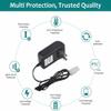 J-ZMQER 12V 300mA AC Plug Charger Compatible with 6.0V - 9.6V NiMH Batteries with Standard Size Tamiya Connector (Charger Side) view 3