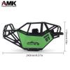 Nylon & Plastic Rock Body Shockproof Roll Cage Frame Kit for 1/10 RC Crawler Off-Road Truck (Green) view 4