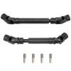 RC Drive Shaft, Steel Heavy Duty Driveshafts Universal Joint Metal Drive Shaft 105-157mm/ 90-115mm for 1/10 Axial SCX10 TRAXAS TRX4 RC Crawler Car Upgrade Parts view 1