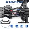 RC Drive Shaft, Steel Heavy Duty Driveshafts Universal Joint Metal Drive Shaft 105-157mm/ 90-115mm for 1/10 Axial SCX10 TRAXAS TRX4 RC Crawler Car Upgrade Parts view 4