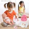 eDollable Realistic Baby Doll Accessories Set Toys for 12 inch Dolls Includes Doll Potty, Bib,Pacifier,Diaper and Feeding Bottle Perfect for Kids, Toddlers, and Girls view 4