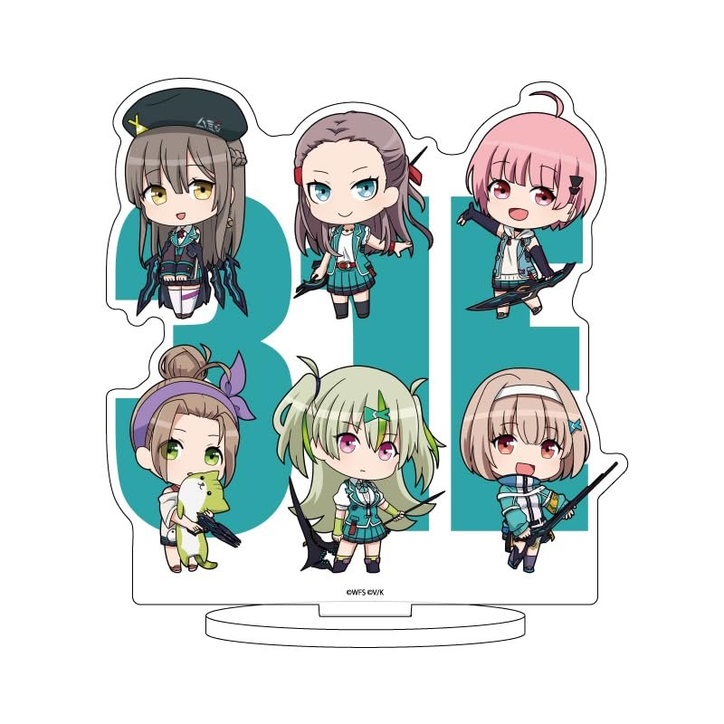 A3 Heaven Burns Red 06 31E Force [Mini Chara Illustration] Character Acrylic Figure