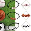 CHRIMISS 40Pcs Basketball Party Favors Sport Theme Charm Bracelets with Basketball Beads Bracelet Sport Party Favors Adjustable Inspirational Bracelets view 3
