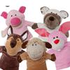 15-Piece Animal Hand Puppets Bundle - Premium Quality, Movable Open Mouths - Safari, Farm, Jungle, Zoo - Perfect for Storytelling, Teaching, Preschool. view 4