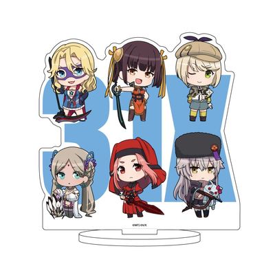 A3 Heaven Burns Red 08 31 X Troop [Mini Chara Illustration] Character Acrylic Figure