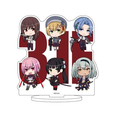 A3 Heaven Burns Red 07 31st F Force [Mini Chara Illustration] Character Acrylic Figure