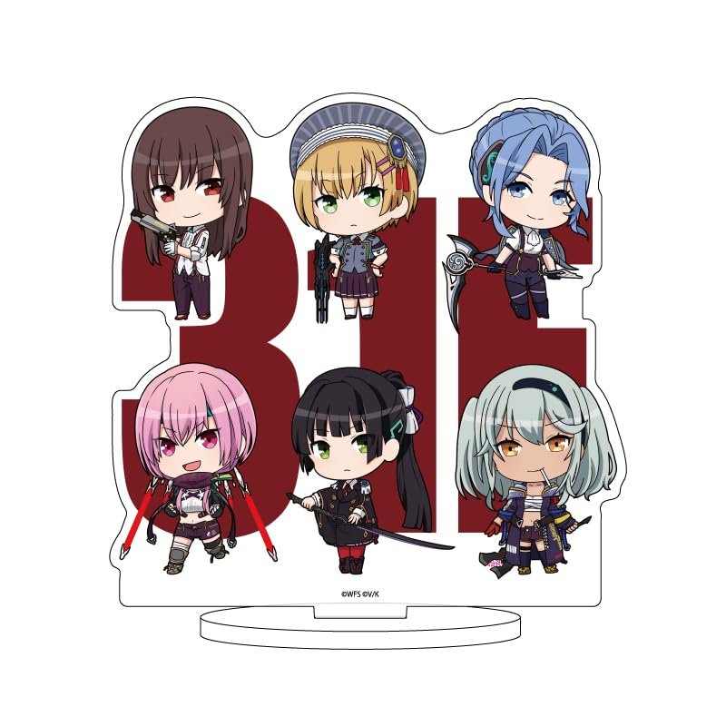 A3 Heaven Burns Red 07 31st F Force [Mini Chara Illustration] Character Acrylic Figure