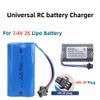 Aliwisdom Universal RC Battery Charger Cable with SM-3 Pin Plug for 7.4V 2S Lipo Battery, Compatible RC Car/Boat/Plane/Drone/Tank/Helicopters and Other Remote Control Toys view 3