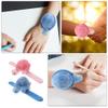 HOLIDYOYO Stuffed Animal Slap Bracelets 2pcs Cartoon Plush Turtle Huggers Slap Wristbands Kids for Birthday Gift Holiday Basket Fillers Slap Band Watch view 2