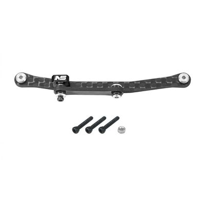 NexxSpeed CNC Carbon Fiber Steering Links Set (Black) - AXIAL SCX24