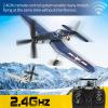 RoofWorld 2023 New Upgrade F4U Corsair RC Plane 4 Channel RTF Remote Controlled Aircraft RC Airplane for Beginners Adult with Xpilot Stabilization System & One Key Aerobatic view 3