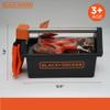 Black & Decker Open Garden Toolbox Complete with Eight Piece Garden Tools Set for Kids view 2