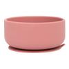 dollop Silicone Suction Bowl | BPA Free | Dishwasher & Microwave Safe (Dusty Rose) view 1