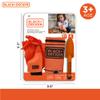 Black & Decker Kids Gardening Set  Pretend Play Set with Costume and Gardening Accessories view 2