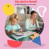 My Quiet Book - Toddler Plane Activities, Car Airplane Montessori Busy Board Book for Toddlers 1-3 - All Parts Attached - Gifts for 1 2 3 4 Year Old Girl, Birthday Gifts Toys Age 2-4 view 3