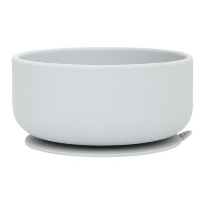 dollop Silicone Suction Bowl | BPA Free | Dishwasher & Microwave Safe (Faint Lilac)