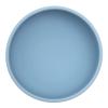 dollop Silicone Suction Bowl | BPA Free | Dishwasher & Microwave Safe (Slate Blue) view 4