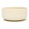 dollop Silicone Suction Bowl | BPA Free | Dishwasher & Microwave Safe (Sand) view 1