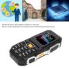 2G Unlocked Rugged Big Phone, Factory Unlocked Phone Seniors Cell Phone with 1.8in Screen BT Connection FM Radio 9 Family Number Large Speaker 5800mAh Batery for Seniors Kids view 2