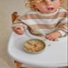 dollop Silicone Suction Bowl | BPA Free | Dishwasher & Microwave Safe (Soft Eucalyptus) view 2