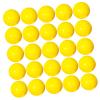 EHJRE 25x Bingo Ball Calling Balls Accessories Replace Raffle Balls Lottery Balls for Camping Household Market Entertainment Parties, Yellow view 1