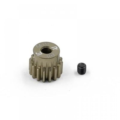 Aluminum 7075 Hard Coated Motor Gear/Pinions 06P 16T for Tamiya Mini/TT01/TT02 / Yeah Racing/MG-06P16T