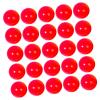 EHJRE 25x Bingo Ball Calling Balls Accessories Replace Raffle Balls Lottery Balls for Camping Household Market Entertainment Parties, red view 1