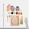 Story Magic Wooden Cooking Playset, 10+ Piece Wooden Kids Pretend Play Kitchen Set, Ages 4+ view 2