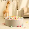 GOGOSO Ball Pit Balls for Toddlers Kids Plastic Balls for Ball-Pit Playpen Pool Baby Play Pastel BPA-Free Non Toxic Play Pastel Crush Proof Bal 7 Colors 100pcs view 4