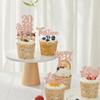 30PCS 13th Birthday Cupcake Toppers Glitter Thirteen Happy 13 Straight Outta 2013 Cupcake Picks for Cheers to 13 Years 13th Birthday Anniversary Party Decorations Supplies Rose Gold view 4