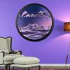 AECEVAN 24'' Moving Sand Art Decor, 360  Rotation Wall Art Sculpture Decoration 3D Sand Art Liquid Motion Sand Painting Art Living Room Home Office Decoration for Art Gallery Decor view 1