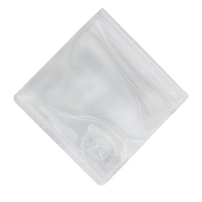 100Pcs 45 * 45mm Double Pocket Vinyl Coin Flips Platic PVC Bag for Storage Display Part Accessories