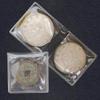 100Pcs 45 * 45mm Double Pocket Vinyl Coin Flips Platic PVC Bag for Storage Display Part Accessories view 3