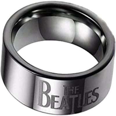 TCB Creations Rock Band Name Logo Stainless Steel Band Finger Ring (11)