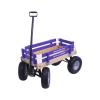 AmishToyBox Berlin Big-Foot Kid's Wagon - Perfect Wagon for Children and Toddlers - Amish Made in Ohio, USA - 10" No-Flat Tires (Purple) view 1