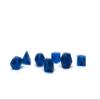 10mm Mini Polyhedral Dice Collection - Includes one D20, D12, D10, D8, D6, D4, and D00 (Deep Blue) view 2