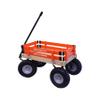 AmishToyBox Berlin Big-Foot Kid's Wagon - Perfect Wagon for Children and Toddlers - Amish Made in Ohio, USA - 10" No-Flat Tires (Orange) view 3